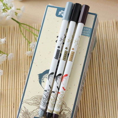 吉祥好兆頭 七彩雨如魚得水中性筆，書寫好運(yùn)與文化的禮贈(zèng)之選